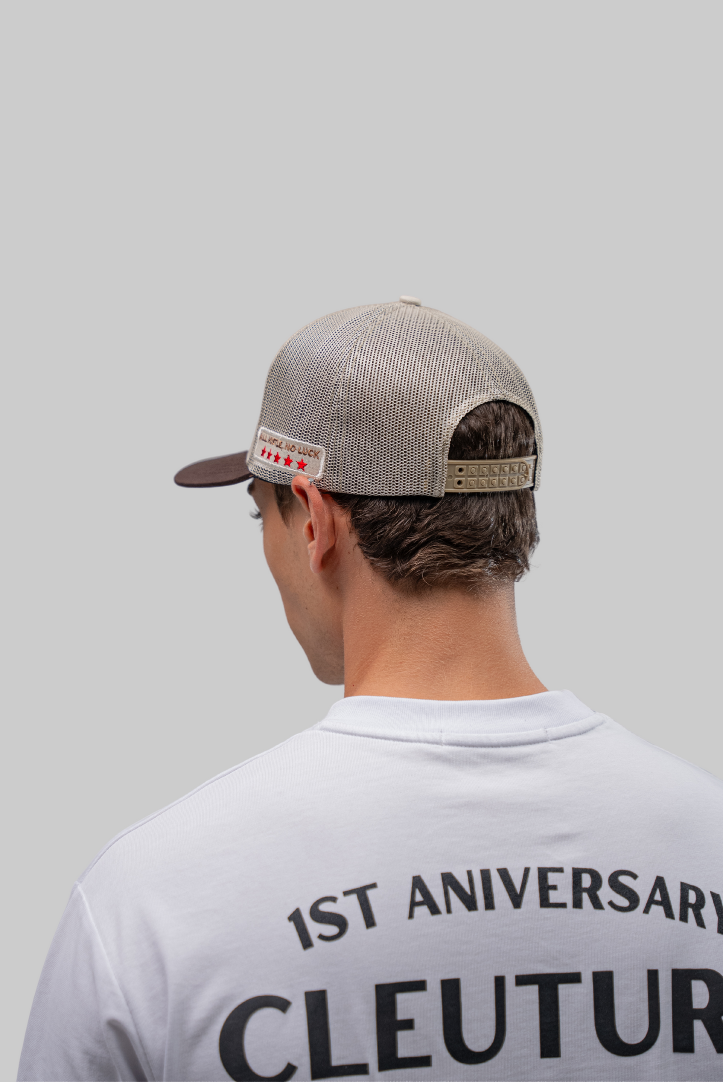 GORRA HUSTLE BROWN