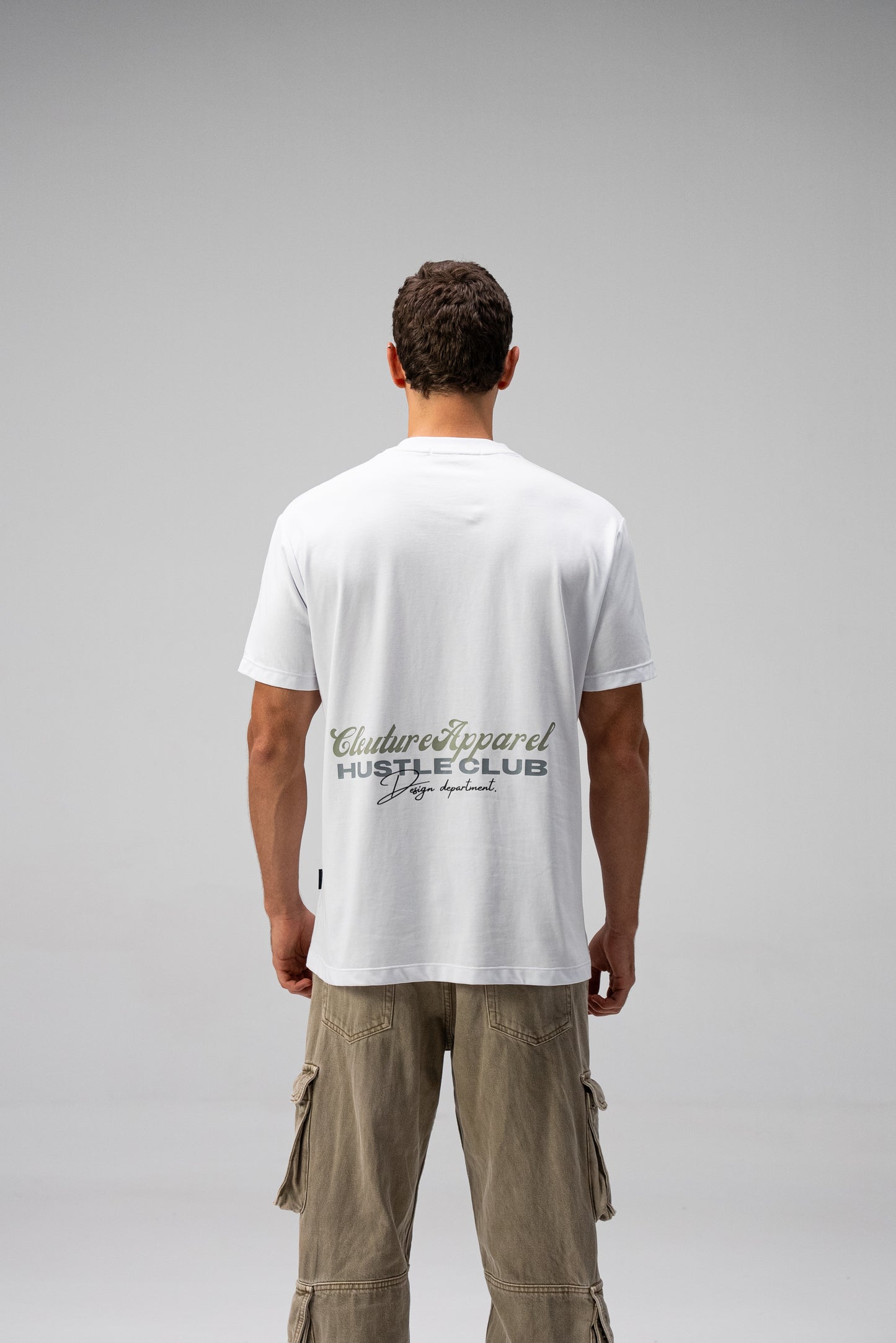 HUSTLE DREAM WHITE T-SHIRT