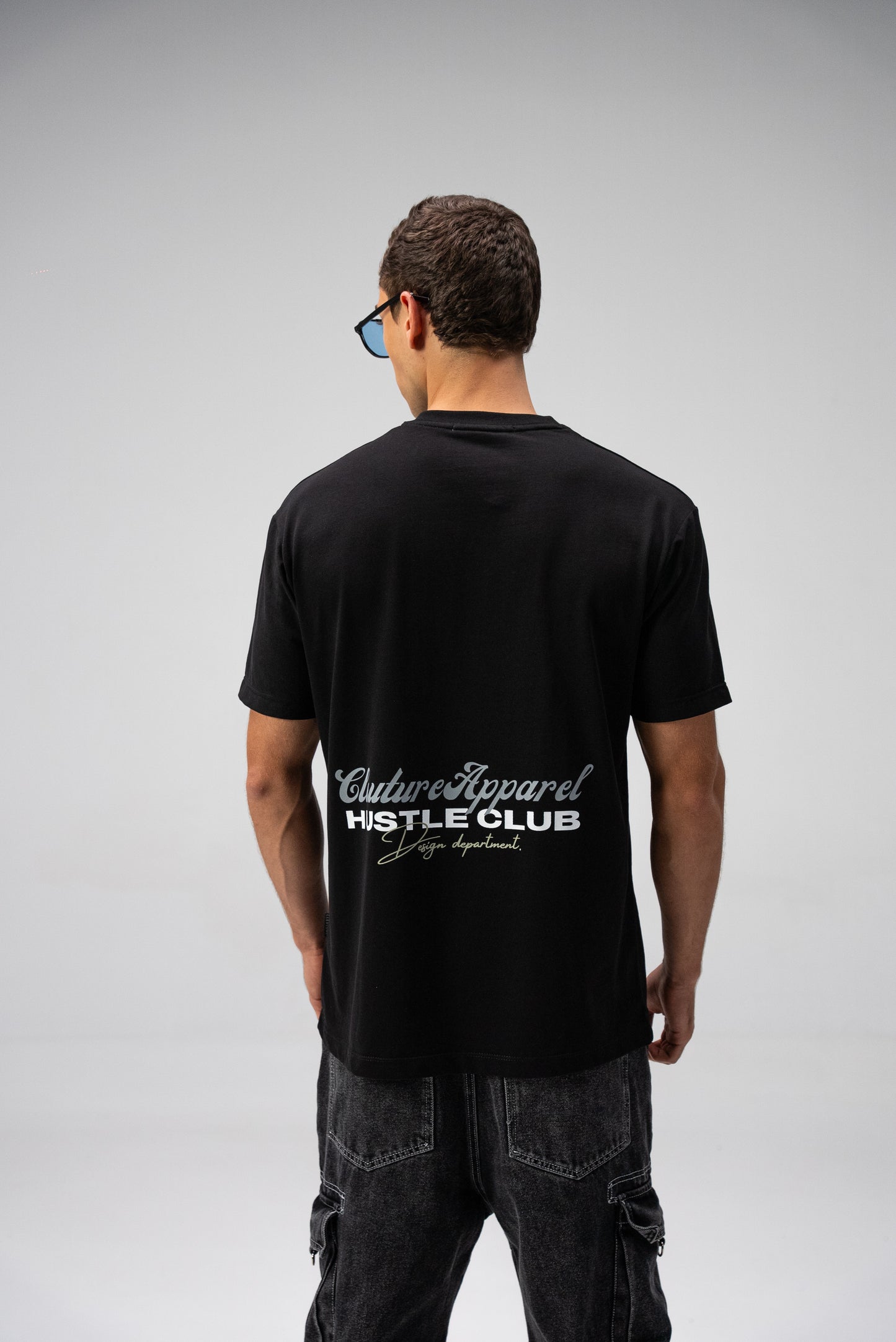 HUSTLE DREAM BLACK T-SHIRT