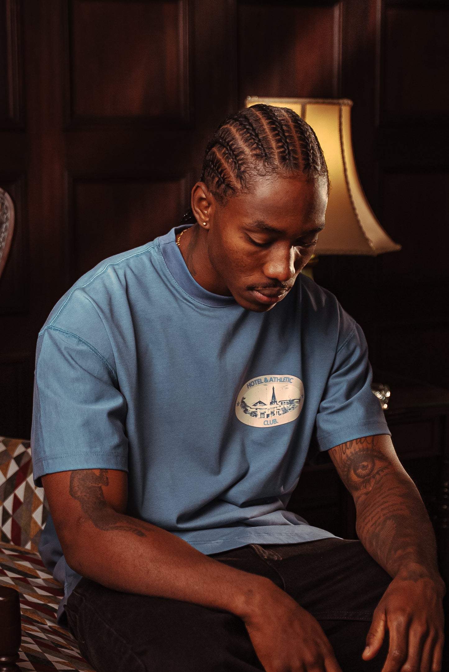 CAMISETA RESORT AZUL