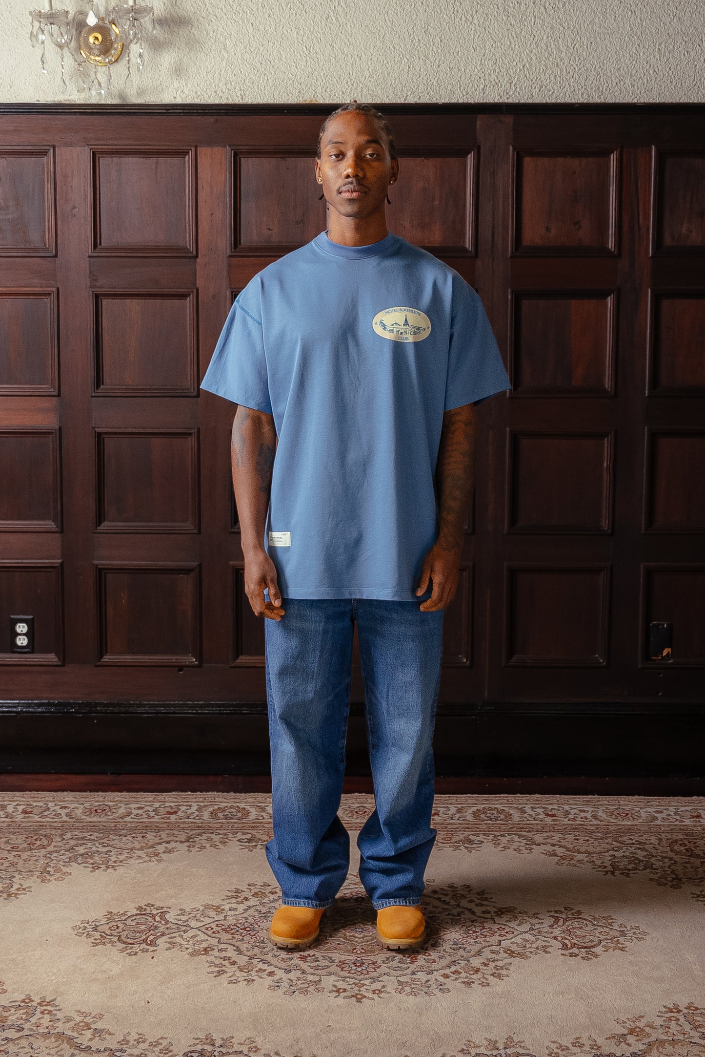 CAMISETA RESORT AZUL