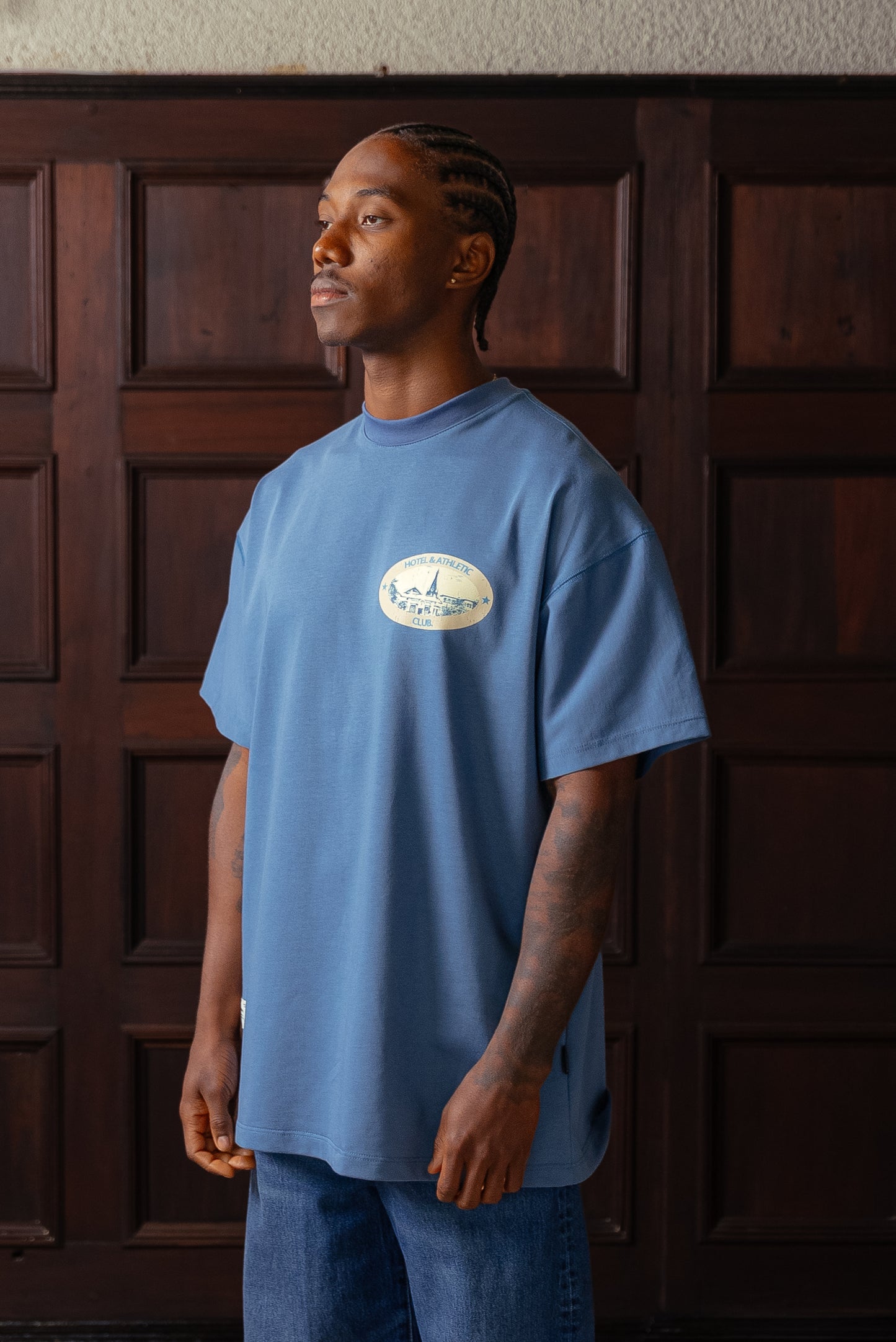 CAMISETA RESORT AZUL